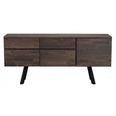 RO FRED SIDEBOARD DARK BROWN/BLACK